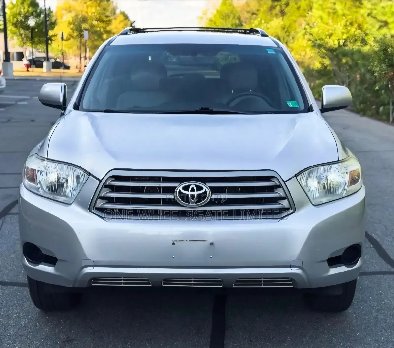 Toyota Highlander Sport 2009 Silver