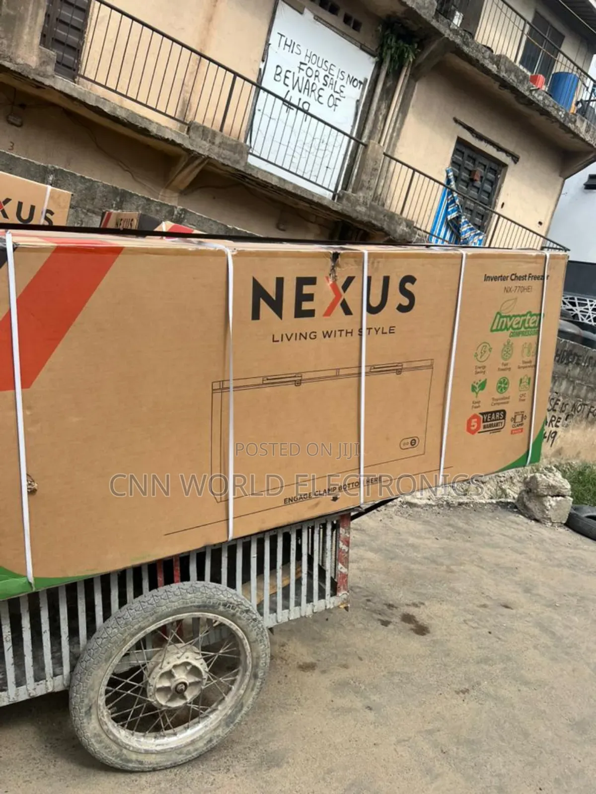New Nexus Inverter Double Door Chest Freezer (600l) Super Freezing