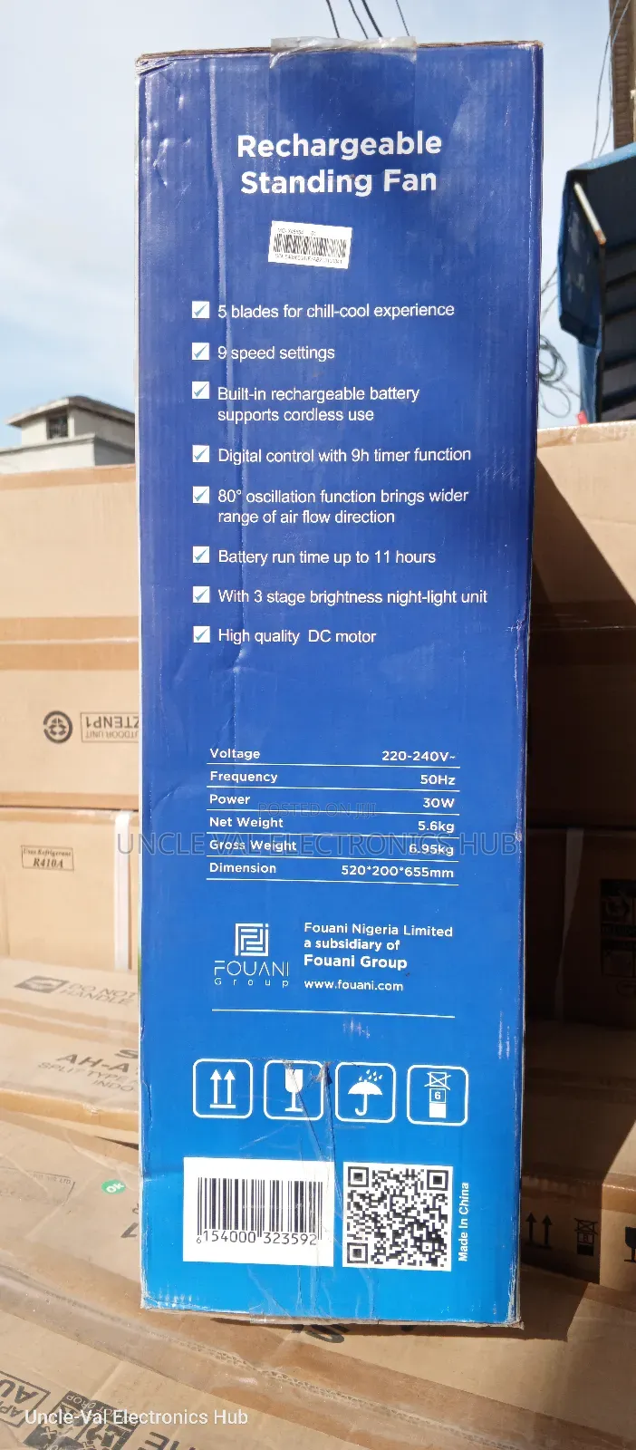 Maxi 18" Rechargeable Fan