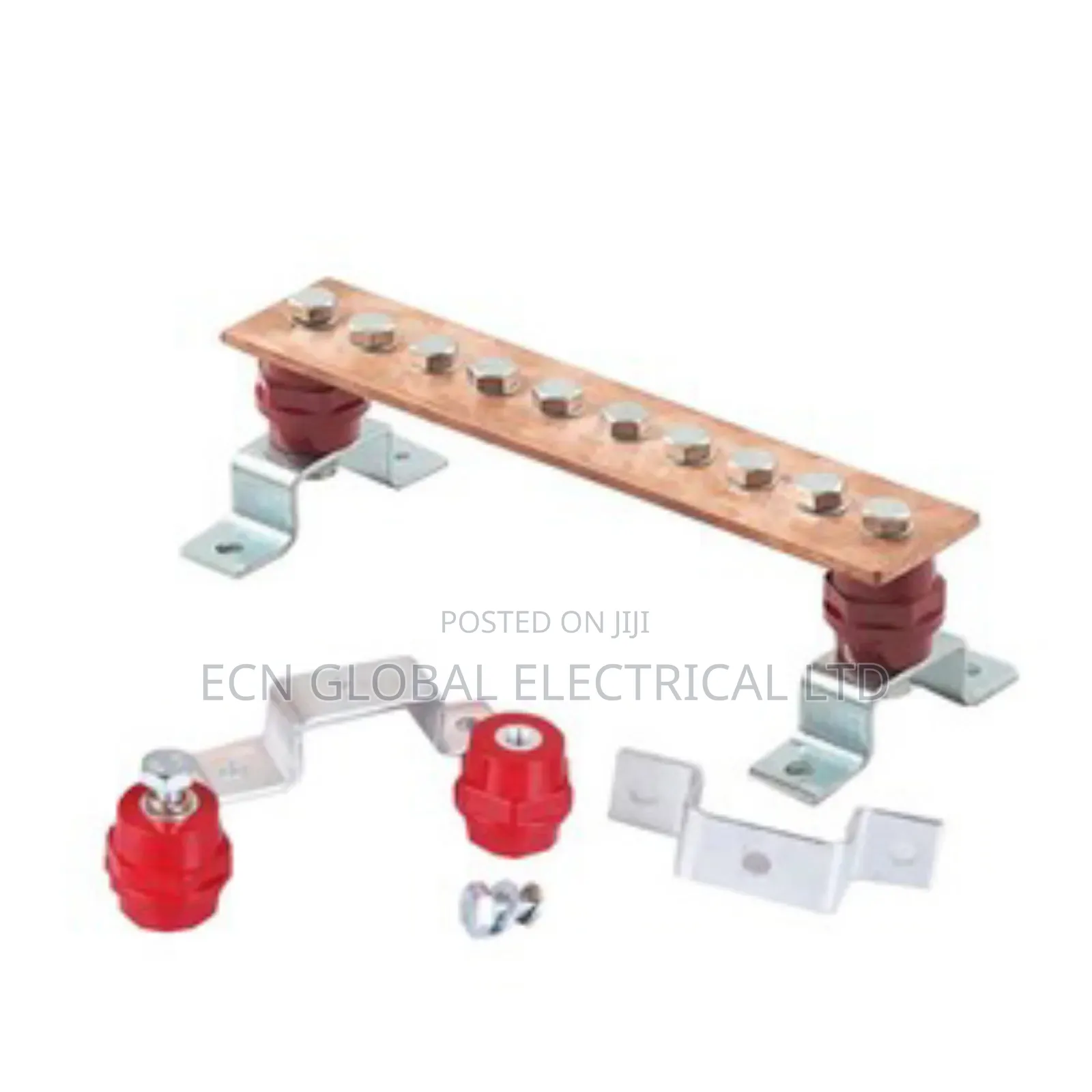 Copper Bus Bar 3m Ground Bar Kit – 6" Terminal Busbar With 2.5kv