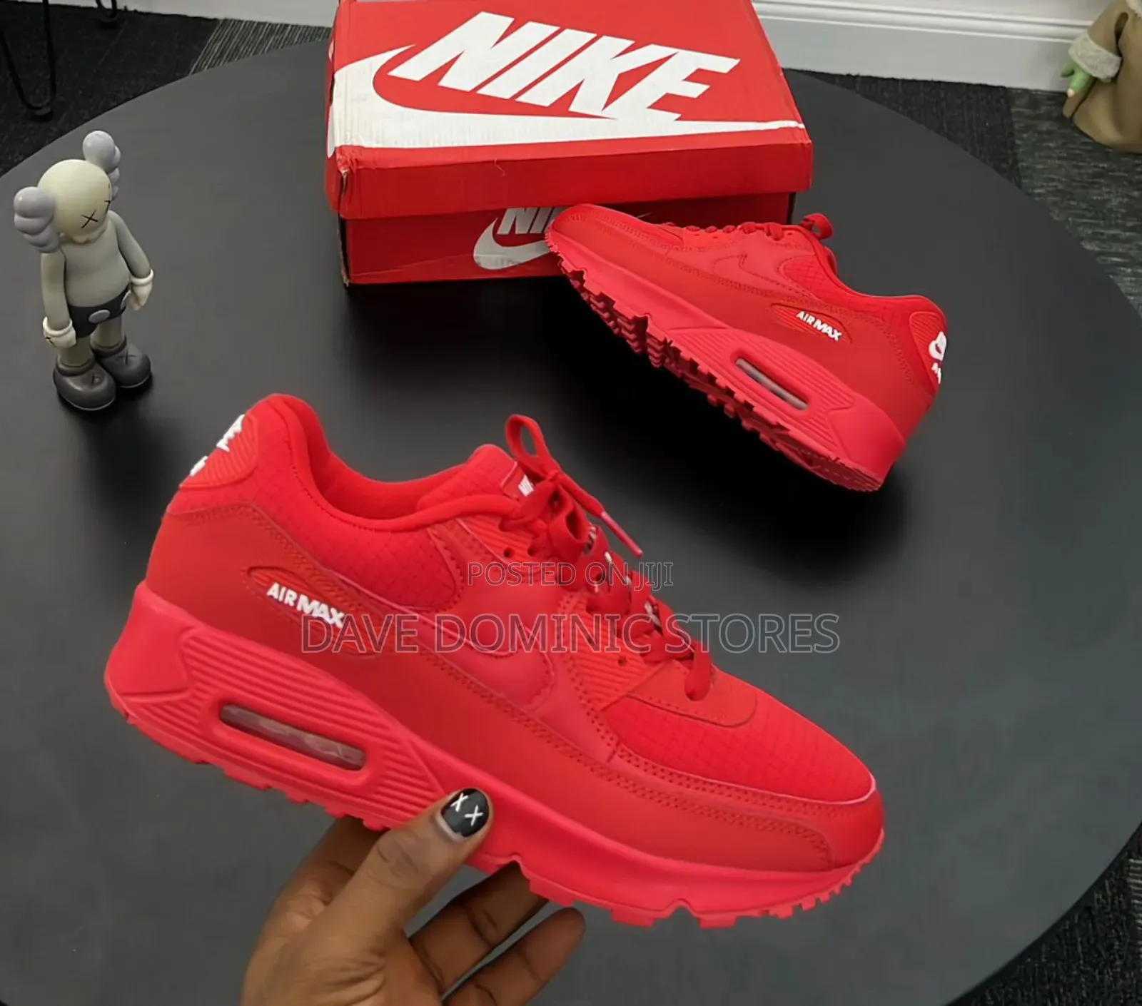 Nike Airmax Red Sneakers
