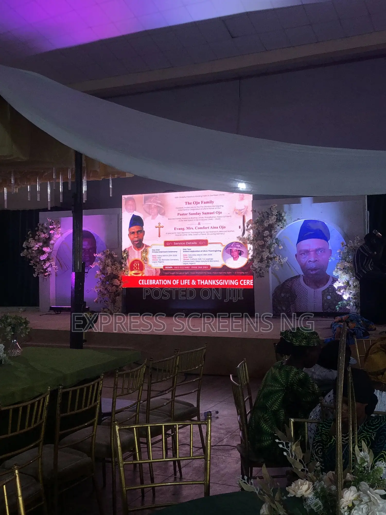 Led Display Screen for Renting in Lagos and Eviron