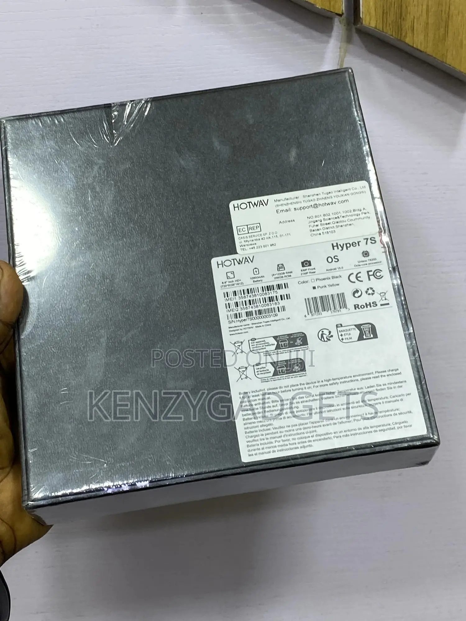 New Hotwav Hyper 7 Pro 256 GB
