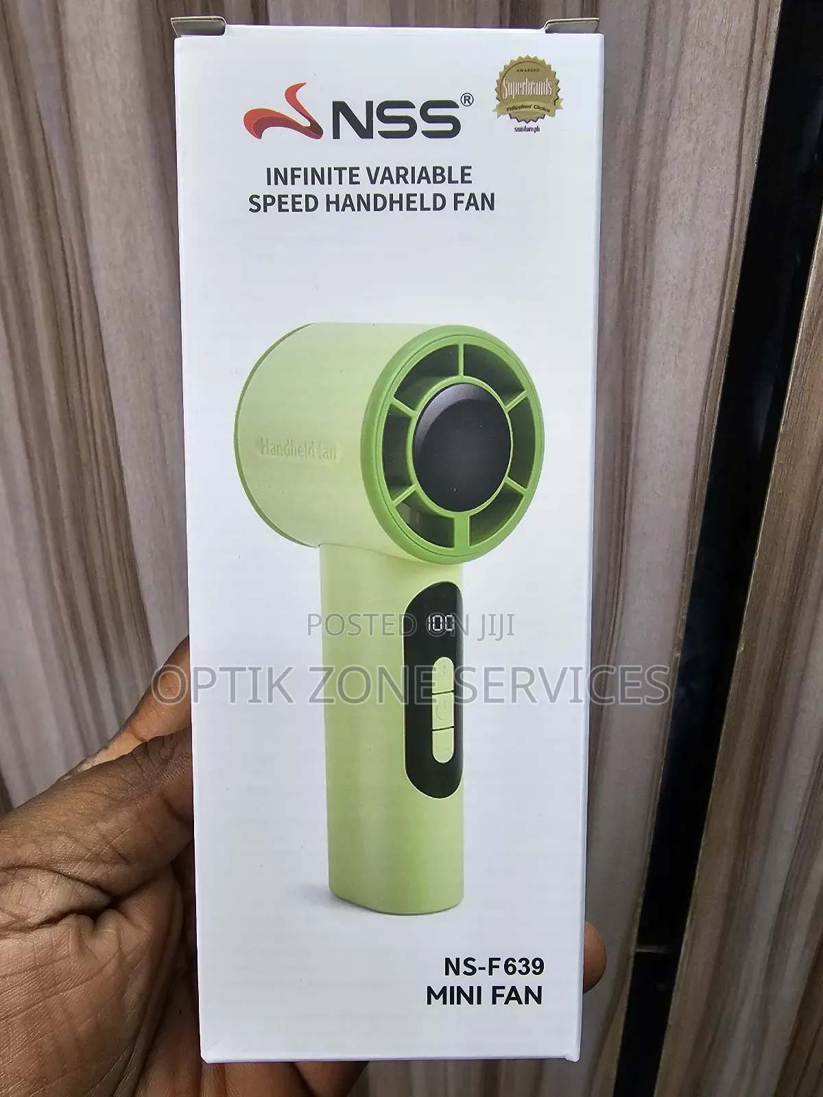 Infinite Variable Speed Handheld Fan Mini Hand Fan