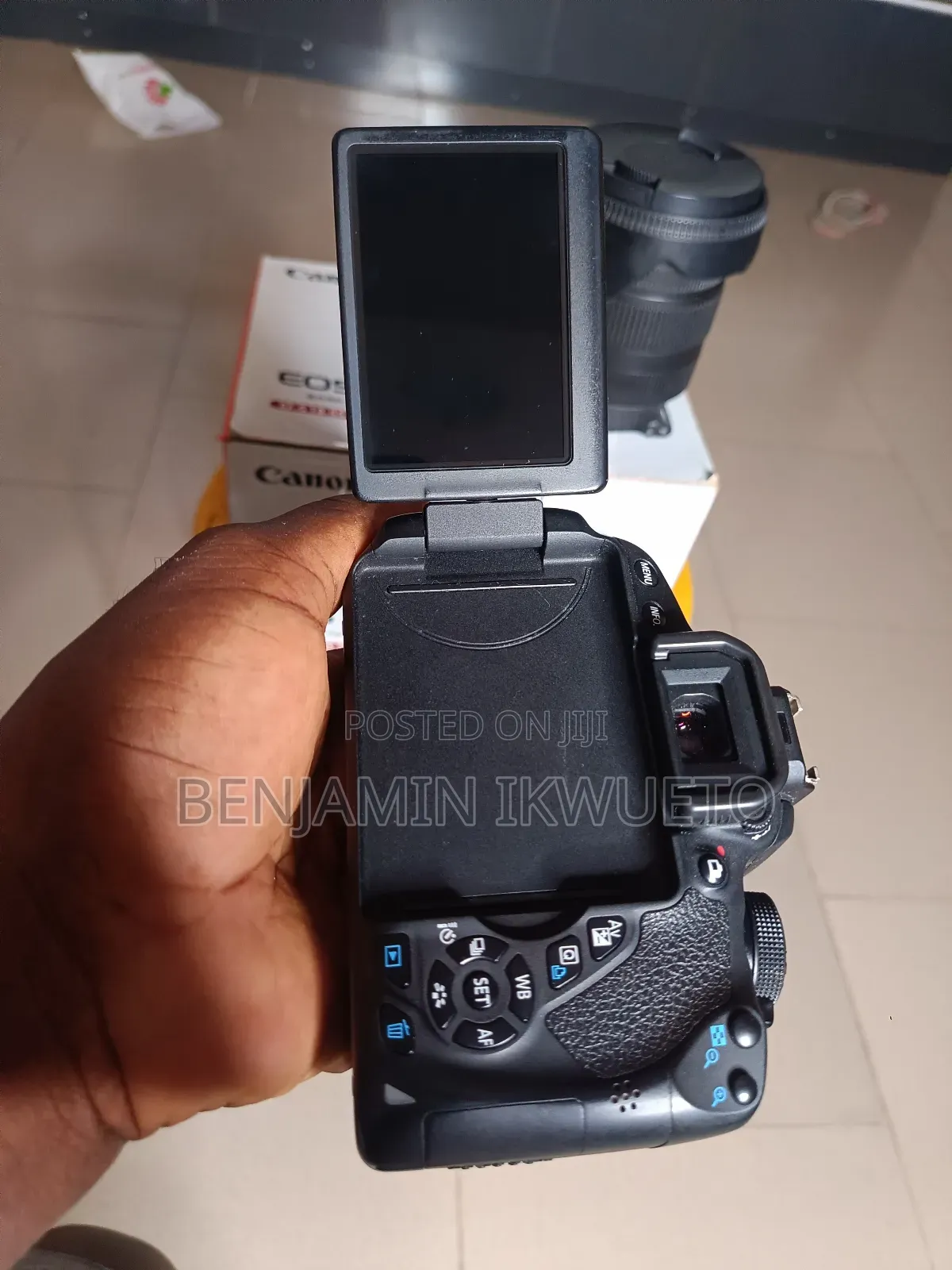 Canon 700d With 17-50mm Sigma Wide Angle Lens .