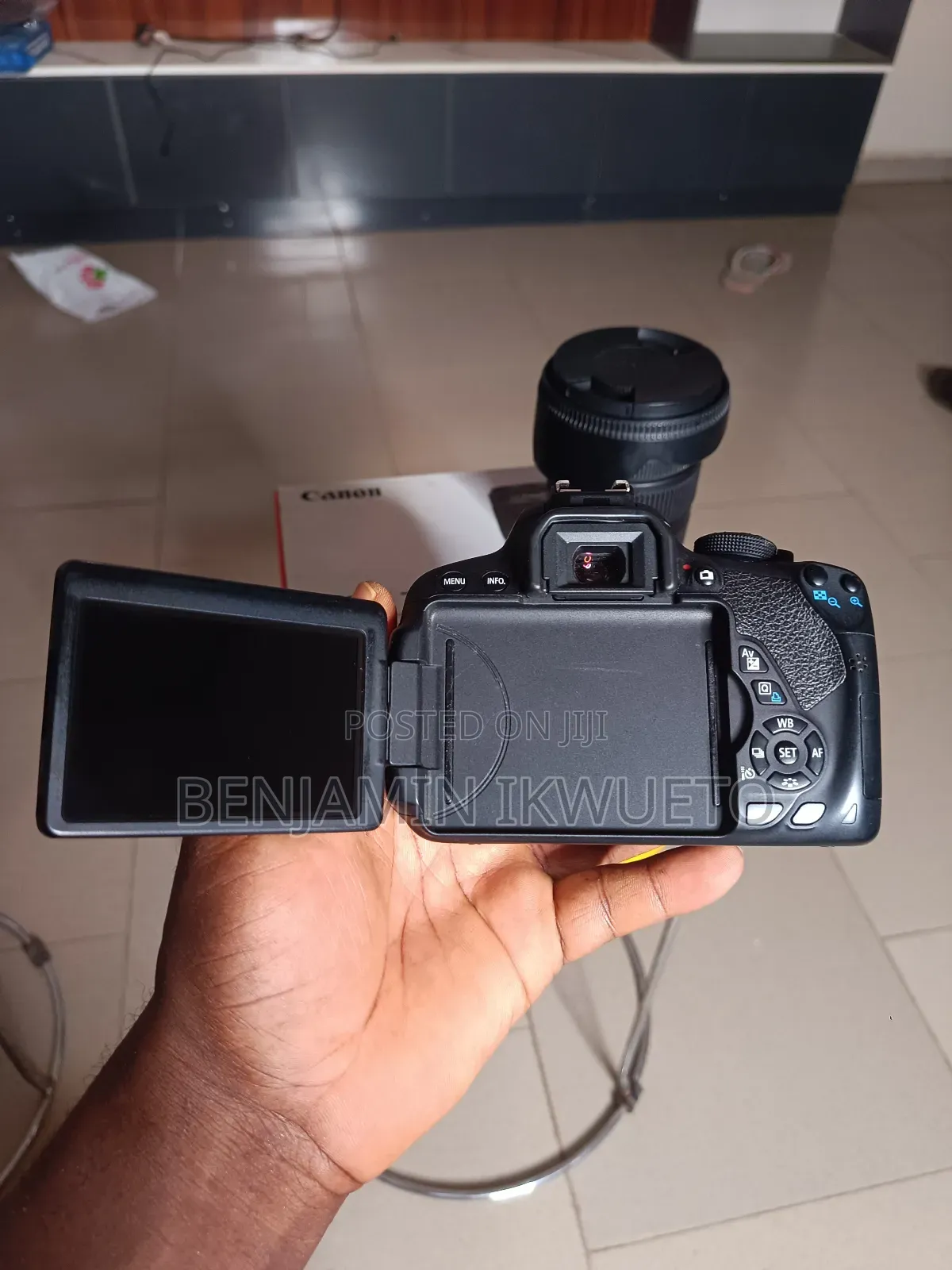 Canon 700d With 17-50mm Sigma Wide Angle Lens .