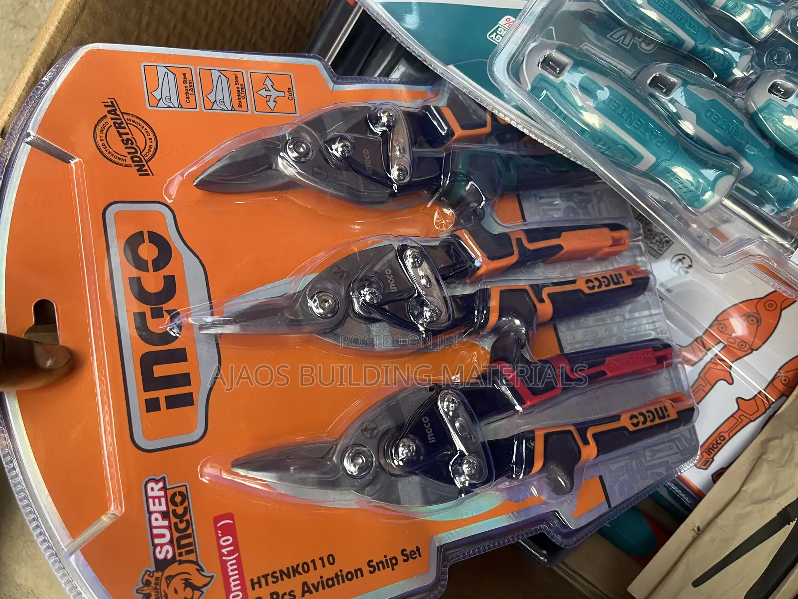 3pcs Aviation Snip Set 250mm