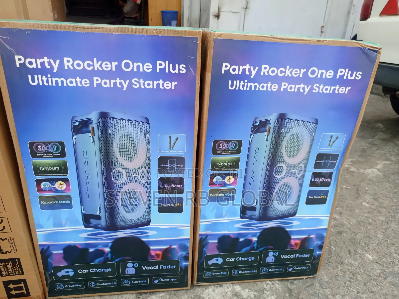 Hisense 300w Rechargeable Bluetooth Party Rocker Speaker | Aud 110hp
