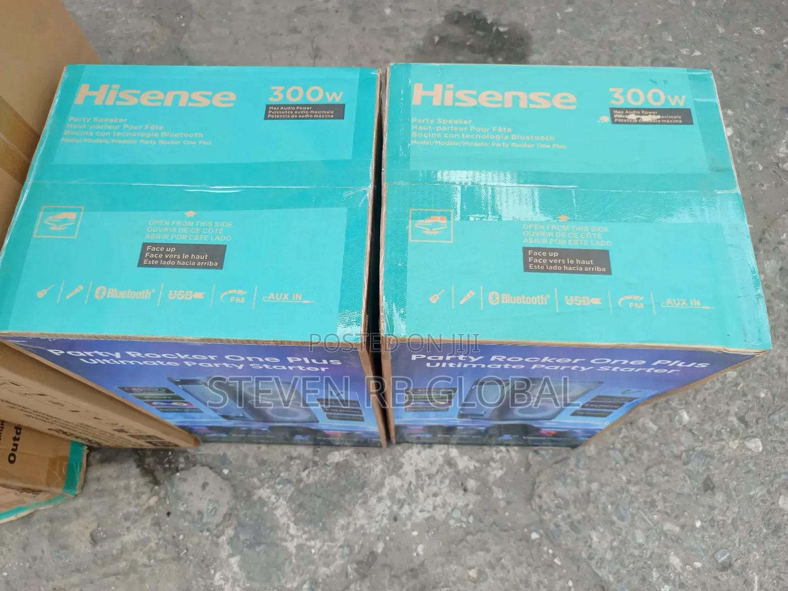 Hisense 300w Rechargeable Bluetooth Party Rocker Speaker | Aud 110hp