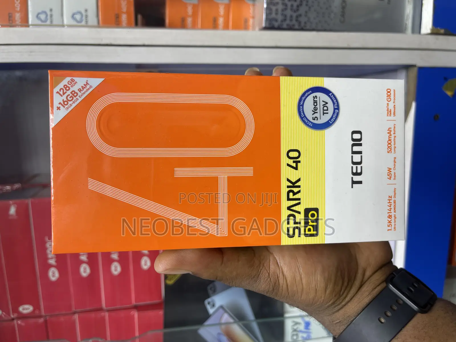New Tecno Spark 40 Pro 128 GB