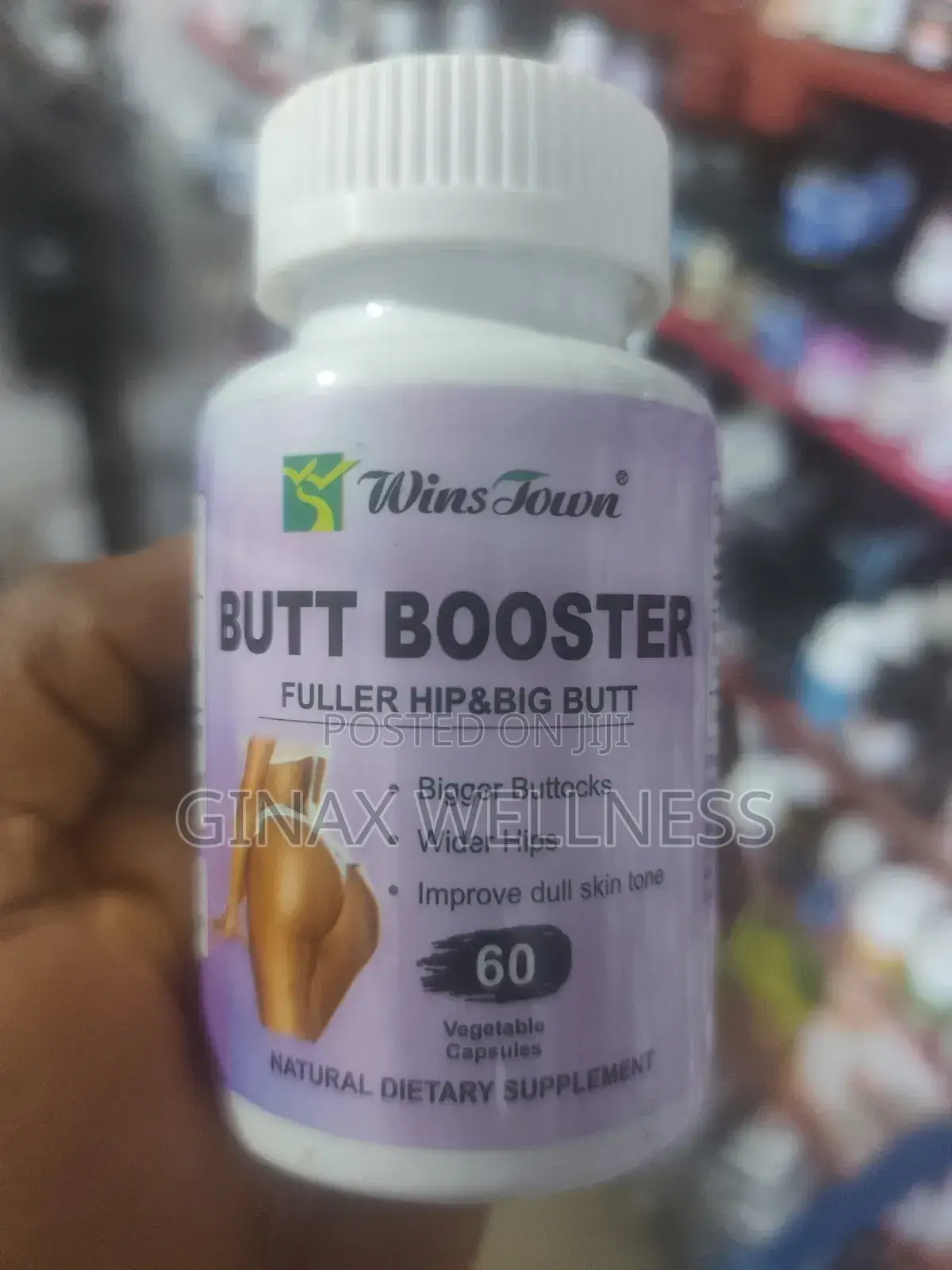 Butt Booster Capsule for Bigger Buttocks and Wider Hips