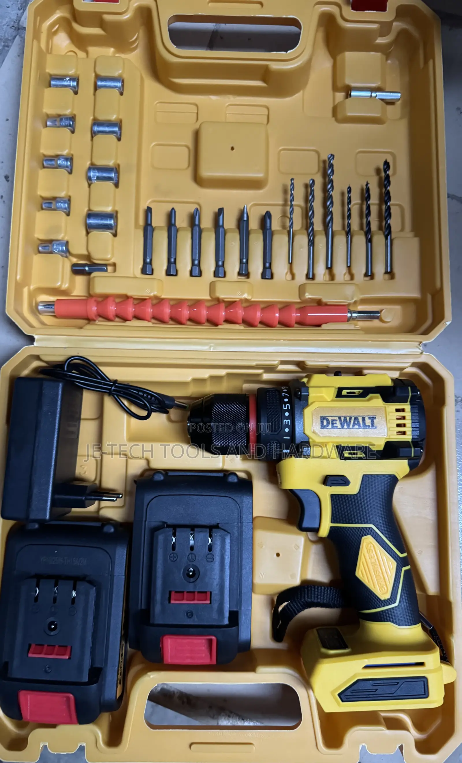 Cordless Drill Driver for Dewalt 48v Max Lithium 