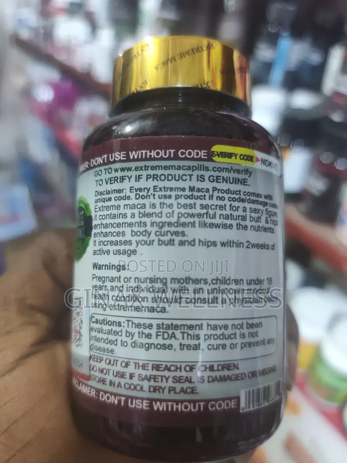Germani Extreme Maca Capsules for Hip and Butts Enhancement