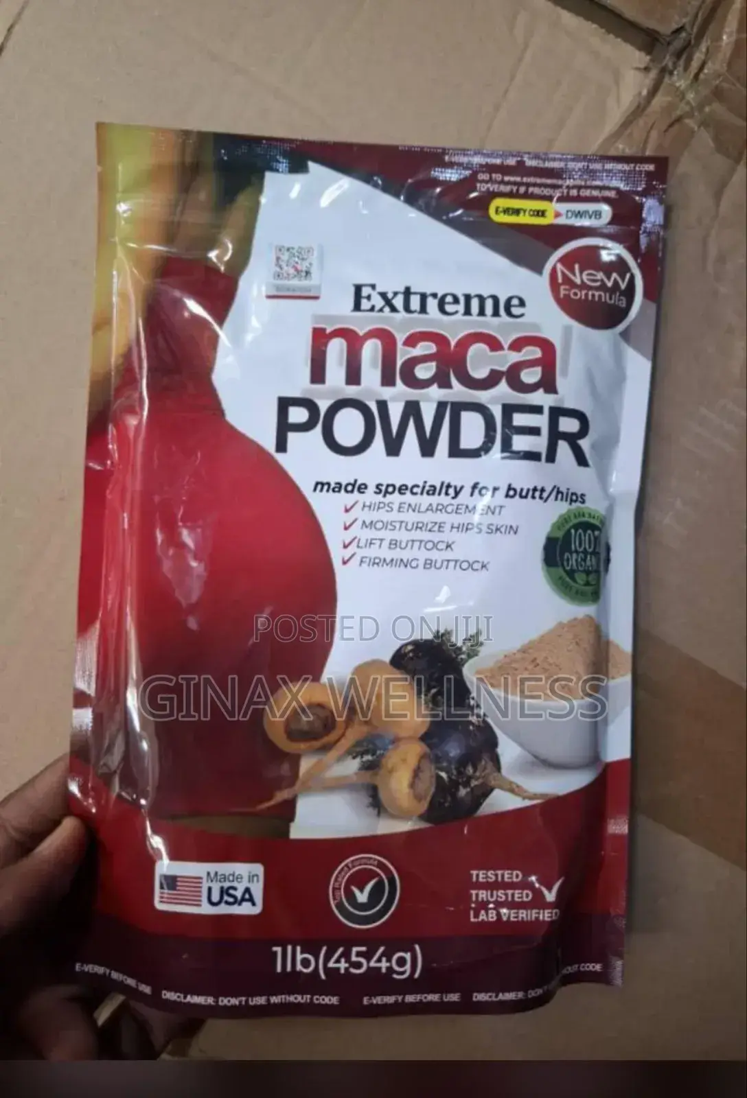 Germani Extreme Maca Powder for Hips and Butt Enhancement (454 Grams)
