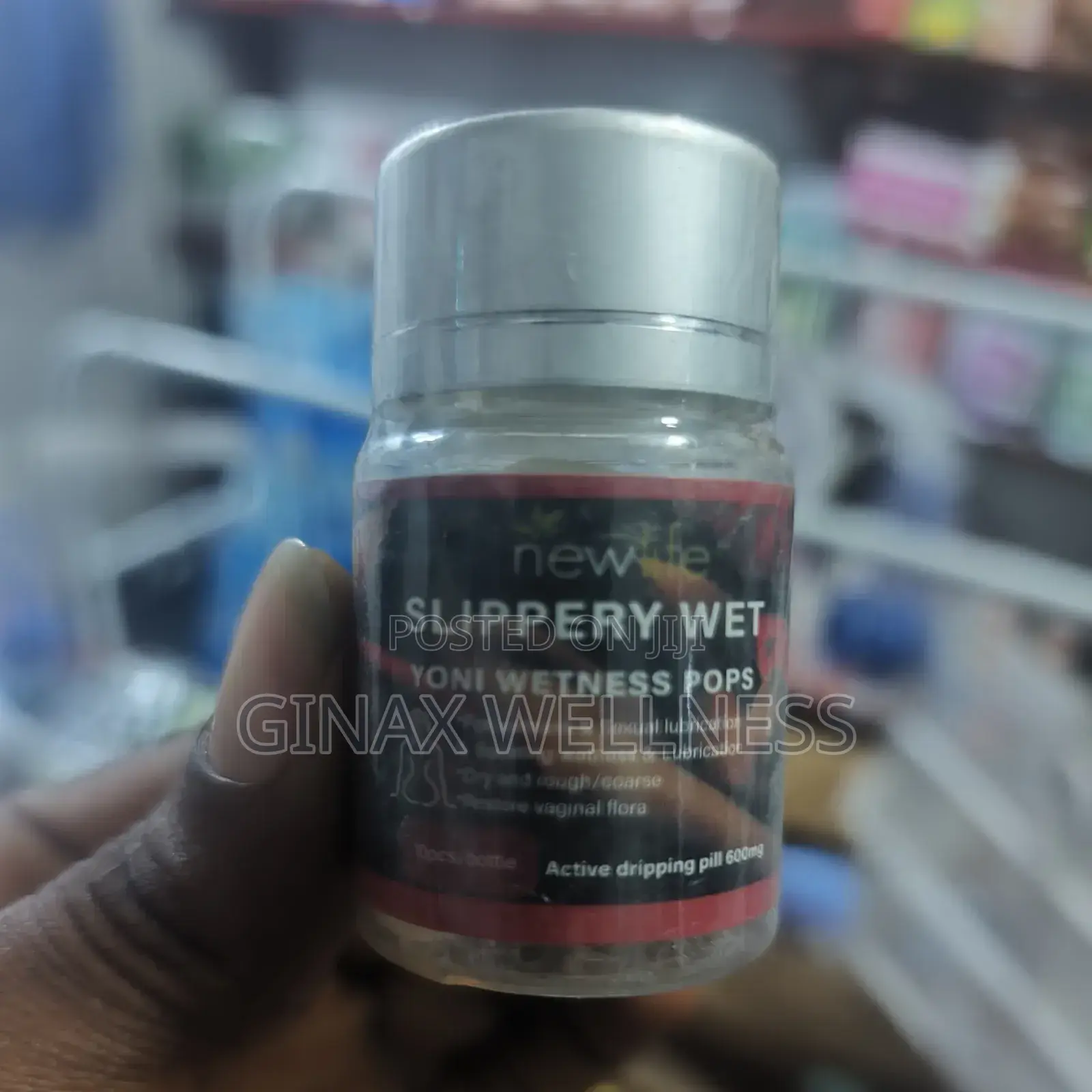 Slippery Wet Yoni Wetness Pops for Vaginal Moisture