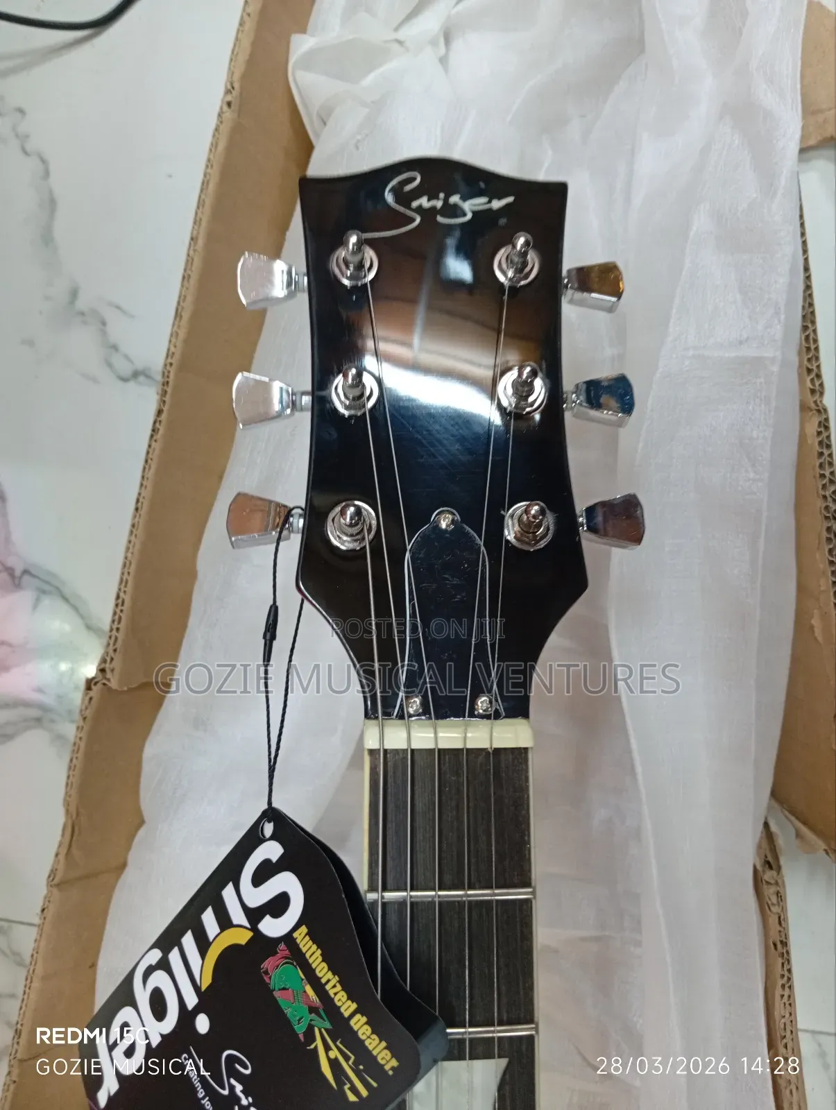 Smiger Les Paul Electric Guitar 6 Strings Red Colour and Any Colour