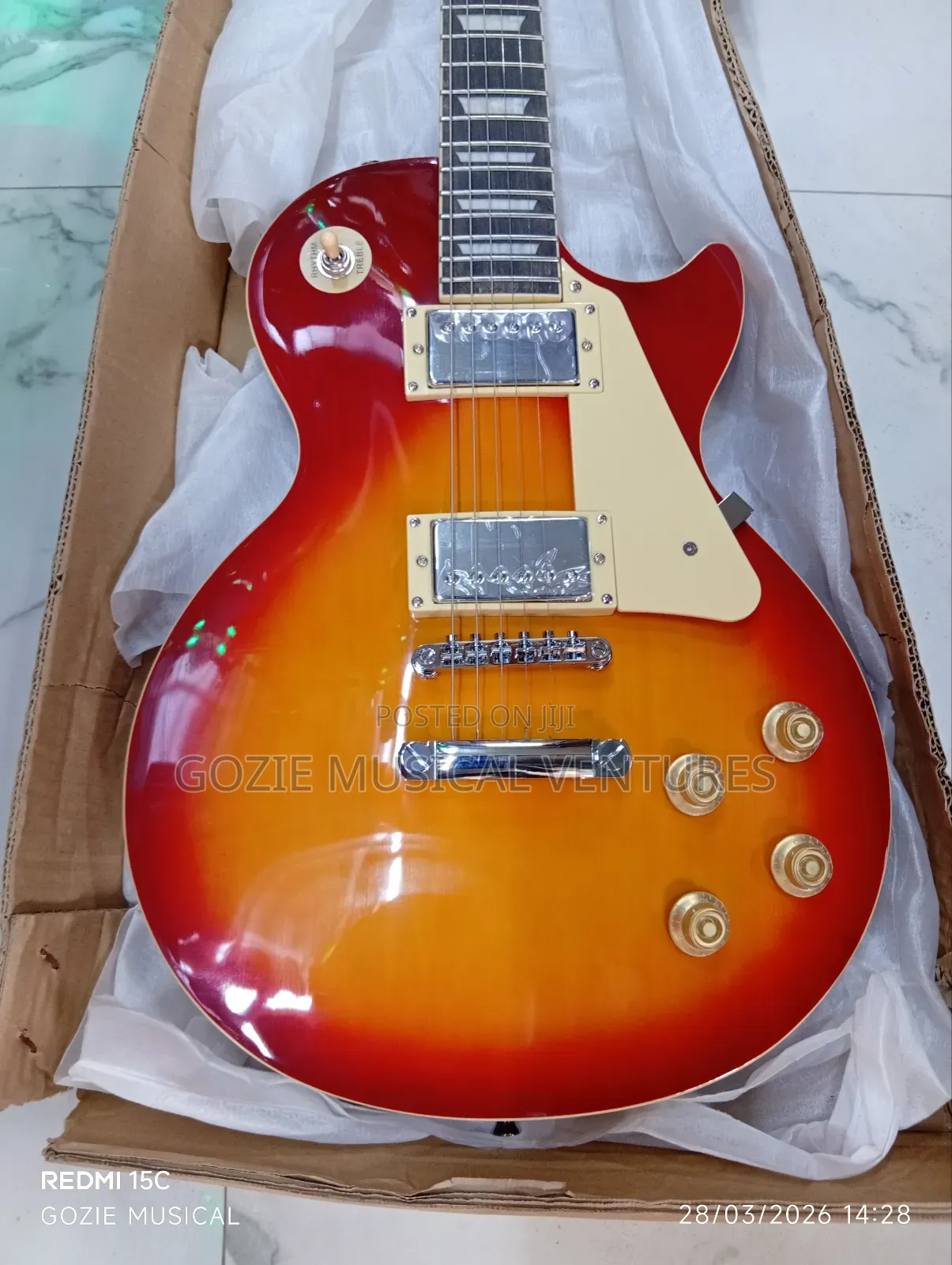 Smiger Les Paul Electric Guitar 6 Strings Red Colour and Any Colour