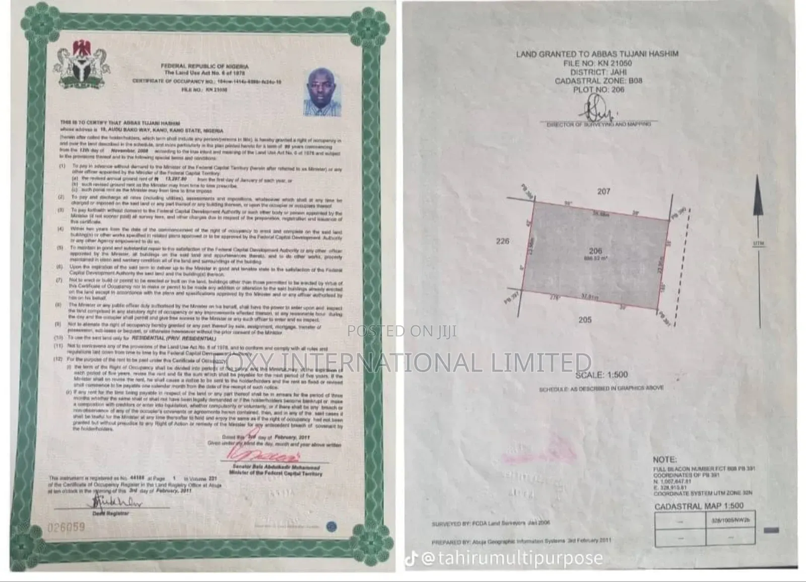 Jahi Residential Land