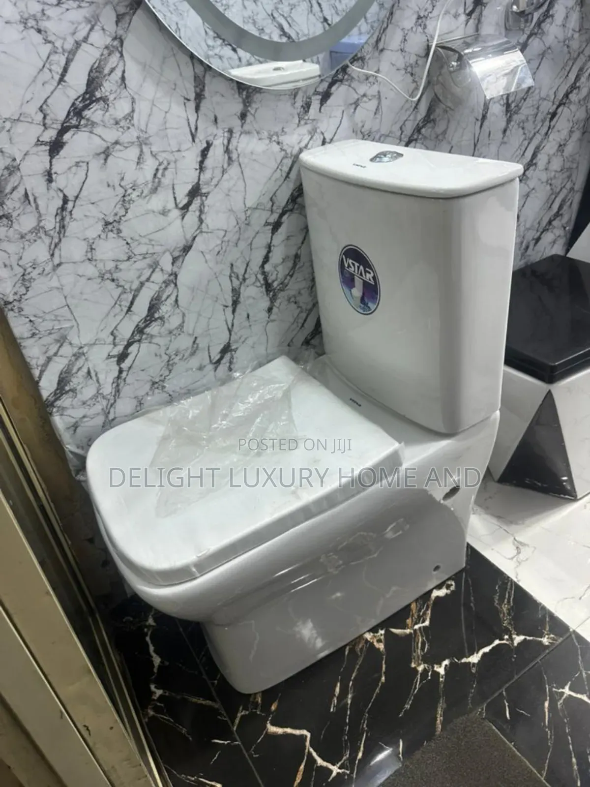 Vstar Wc With Basin and Pedestal