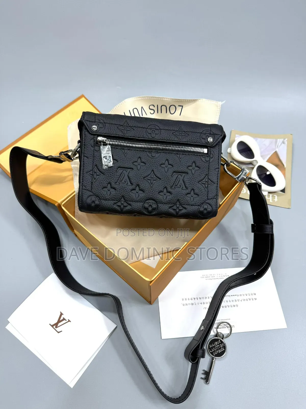 Louis Vuitton Boxed Crossbody Bag
