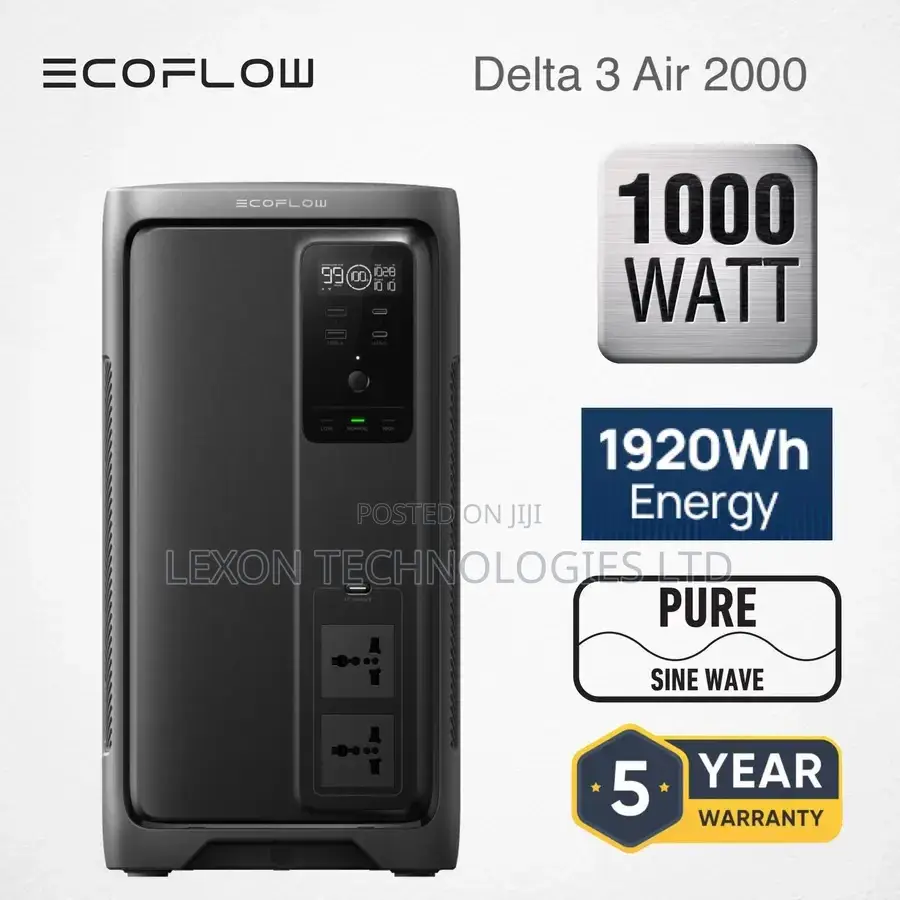 Ecoflow Delta 3 Air 2000 (Latest Version)