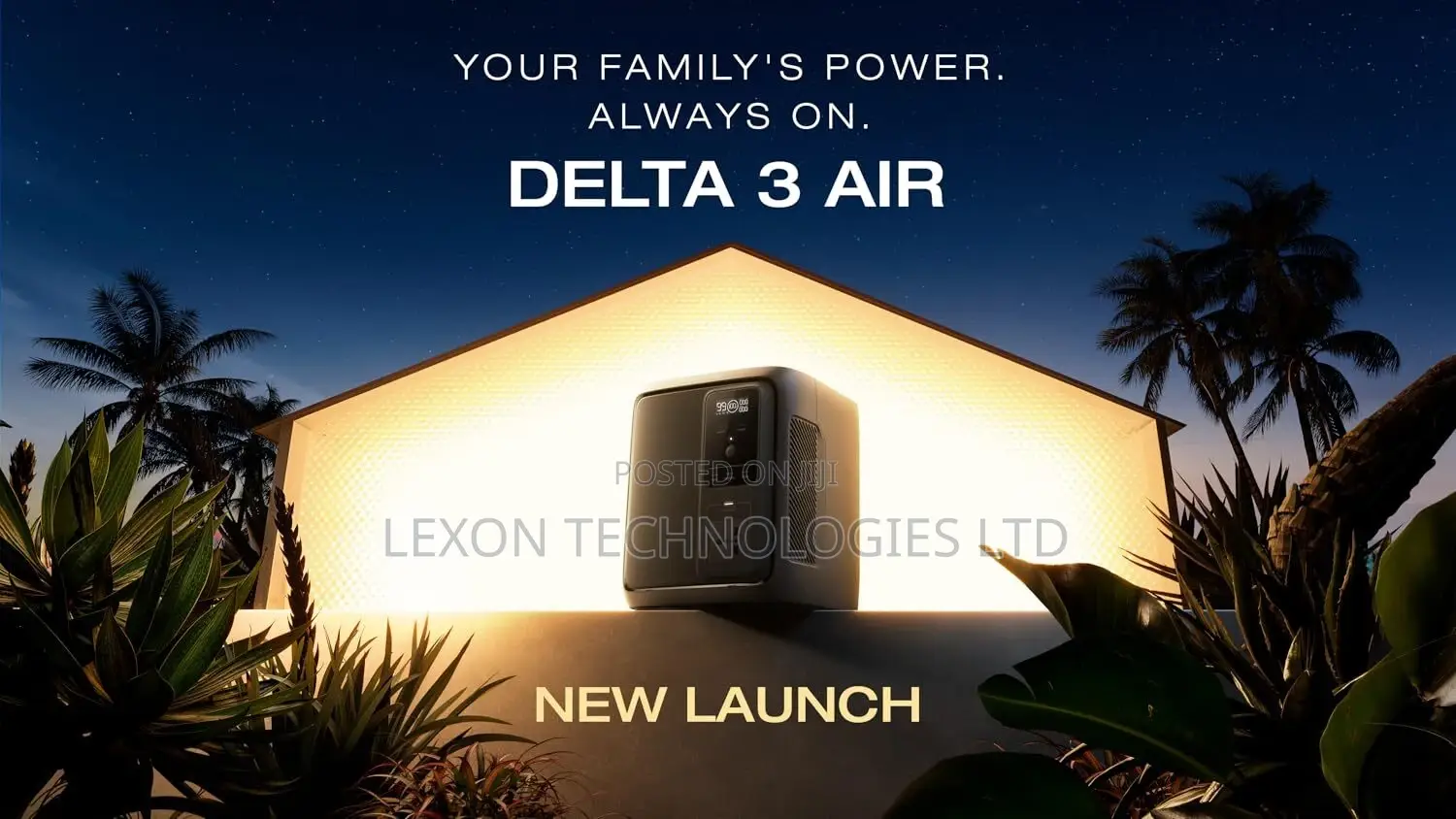 Ecoflow Delta 3 Air 2000 (Latest Version)