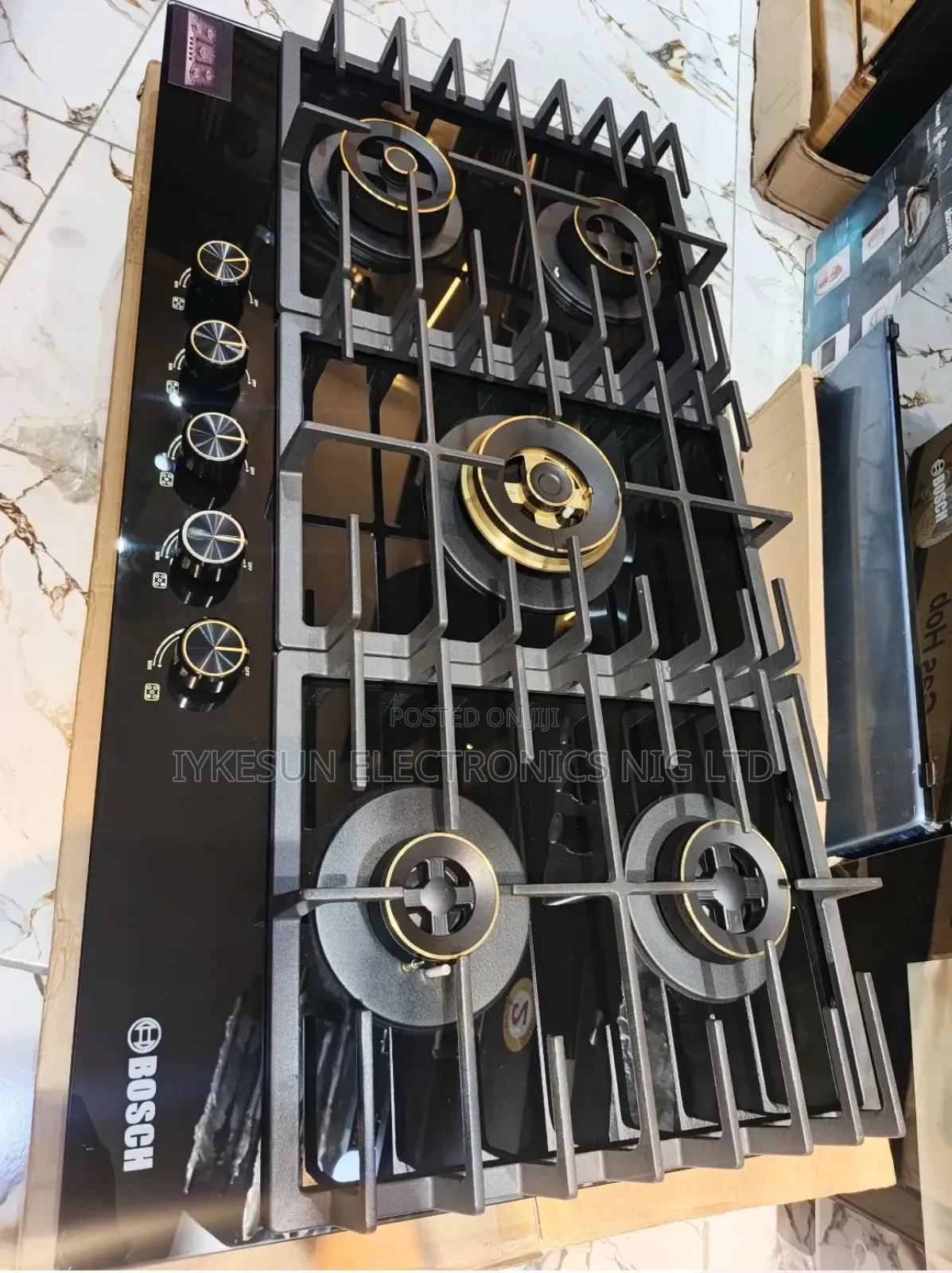 Original Bosch 90cm Built-in Premium Quality Automatic 5 Burners Gas