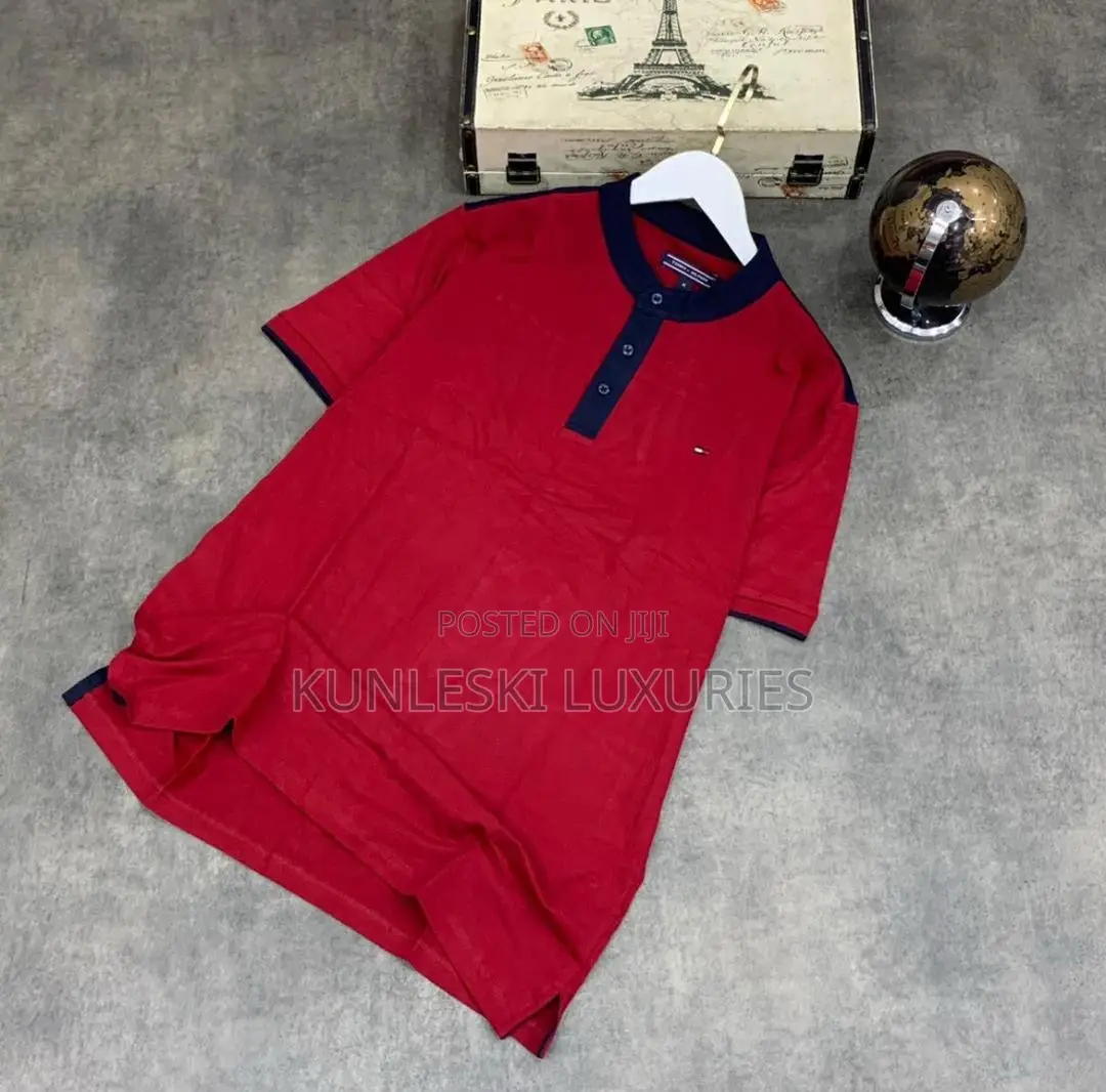 Original Tommy Hilfiger Bishop Neck T-Shirt Polos
