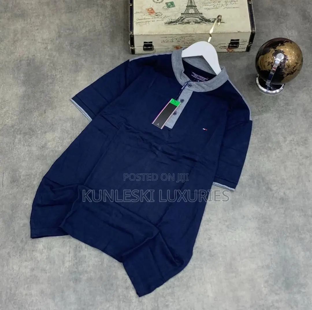 Original Tommy Hilfiger Bishop Neck T-Shirt Polos