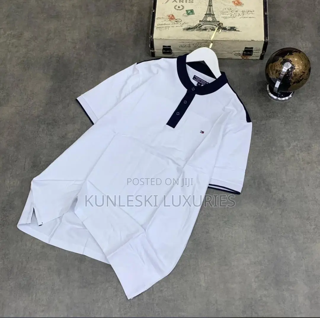 Original Tommy Hilfiger Bishop Neck T-Shirt Polos