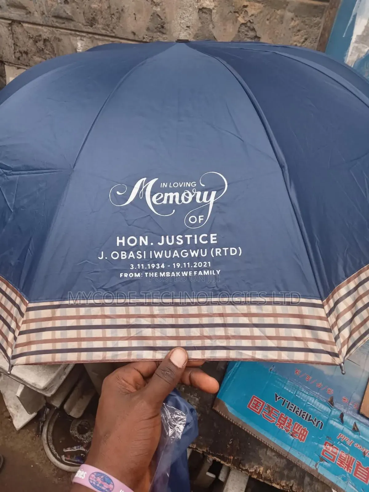 Branded Umbrella | Logo Printing | Custom | Company Umbrella