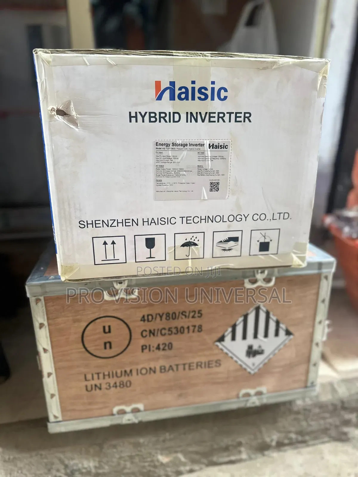 4kw(All Inone)1.5kva Inverter Solar System