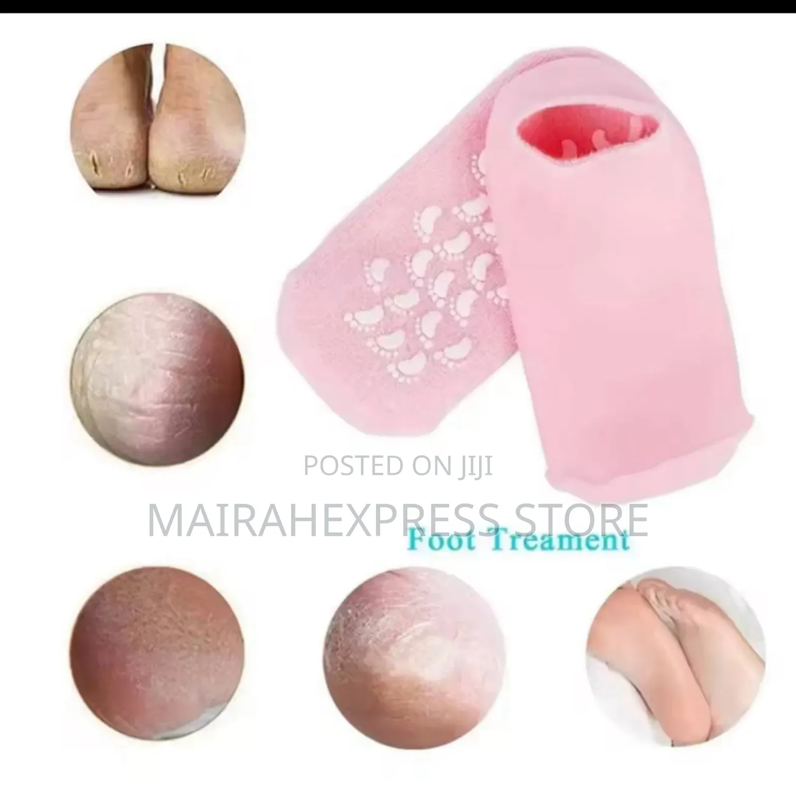 1pair Foot Care Spa Pedicure Sock T361
