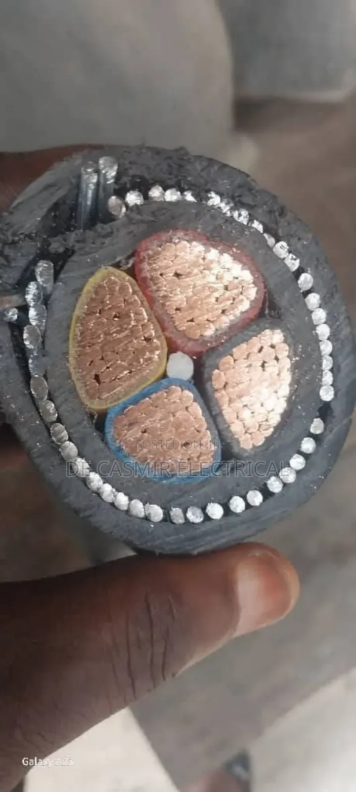 4x185mm2 Armoured Cable 600/1000volts