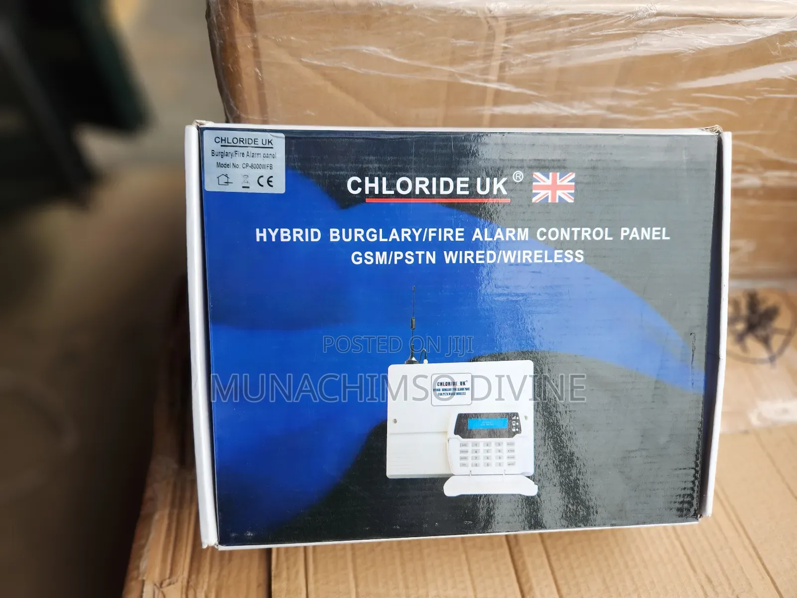 Wireless/Wired Fire Alarm and Burglary Panel