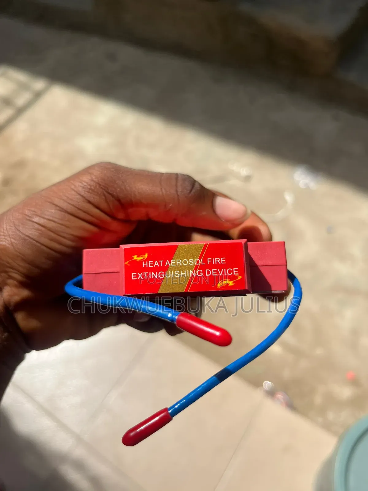 Geya Breaker Heat Aerosol Fire Extinguishing Device