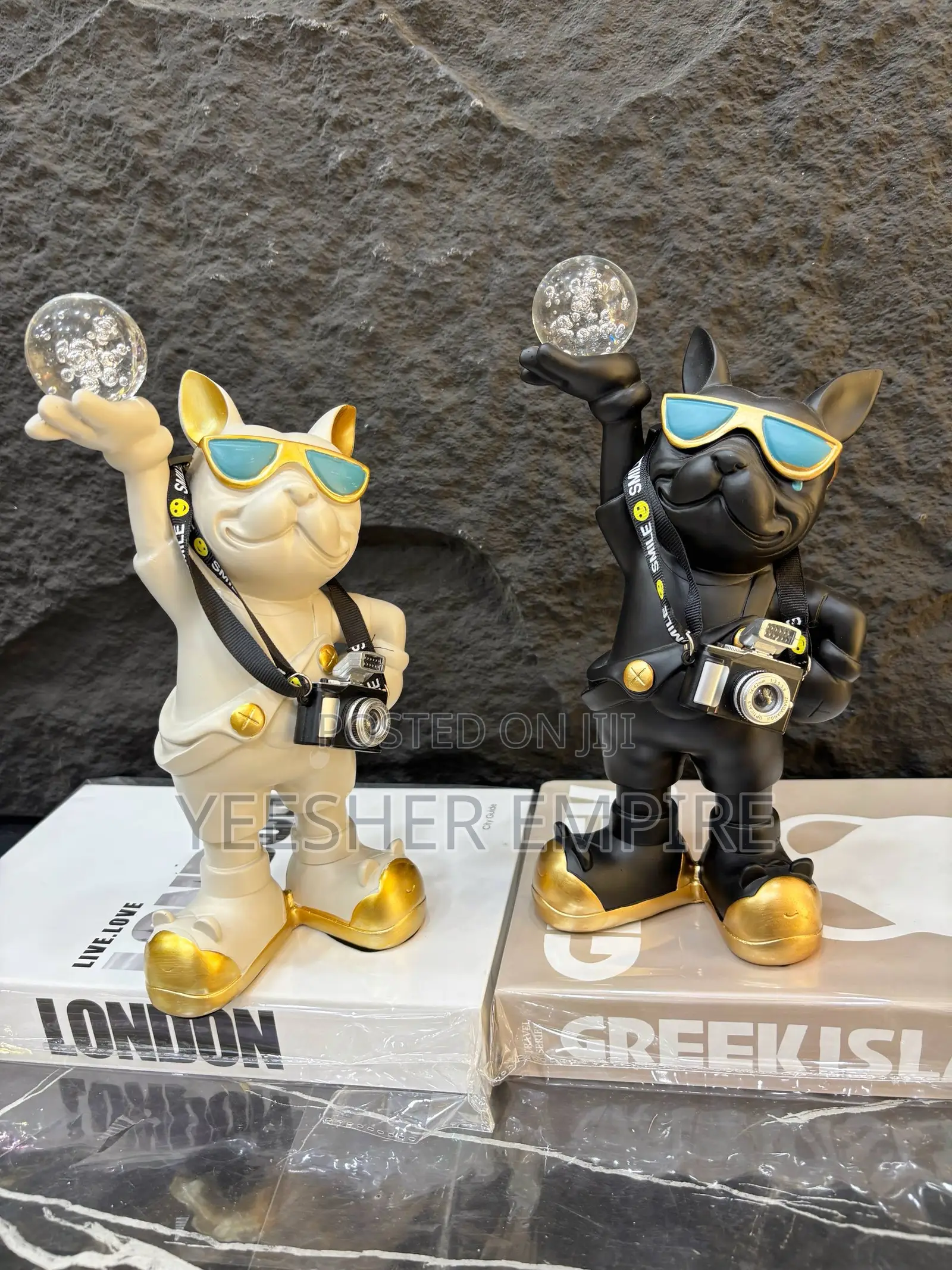 Camera Bull Home Decor Figurine