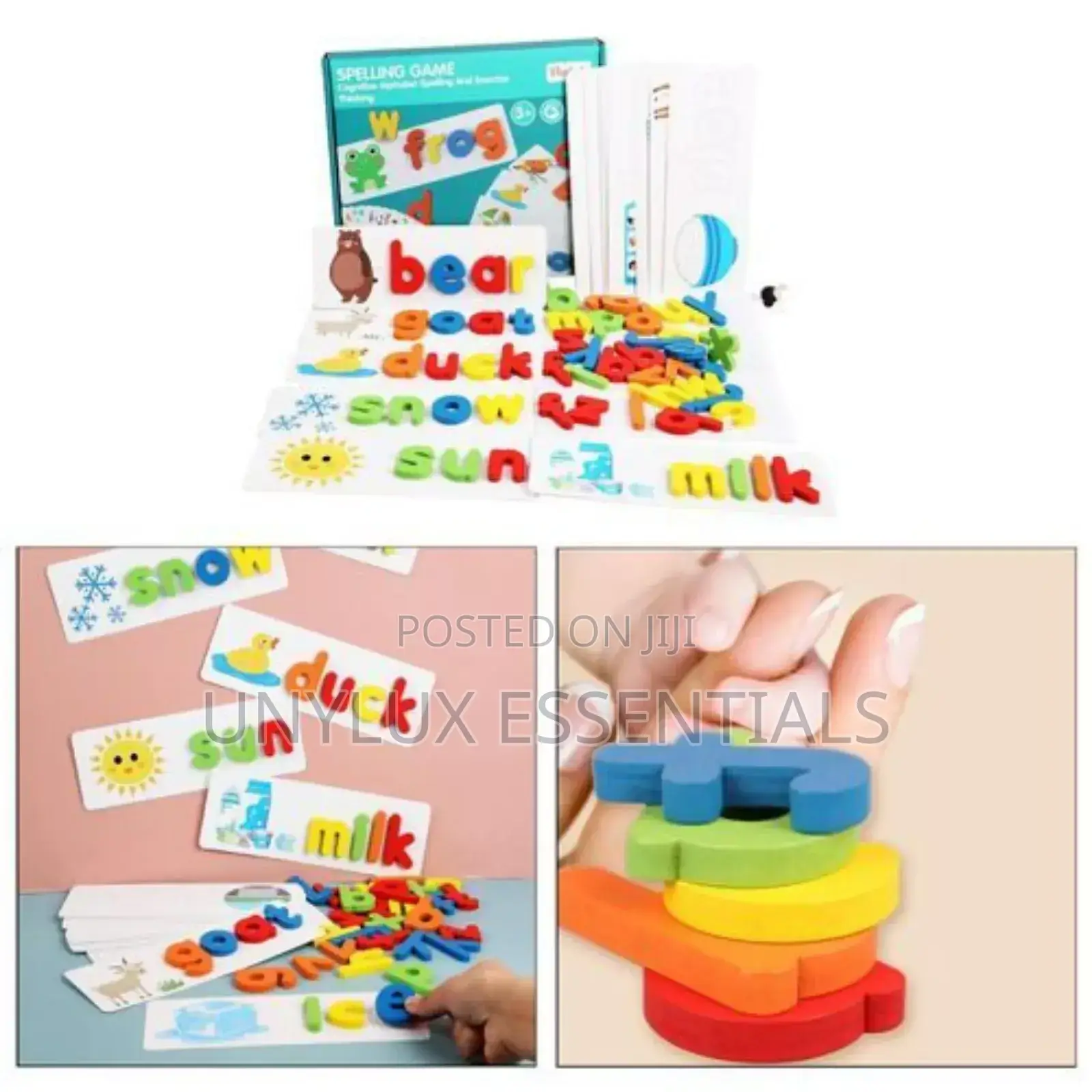 Children Spelling Game Toy, Matching Letter Games