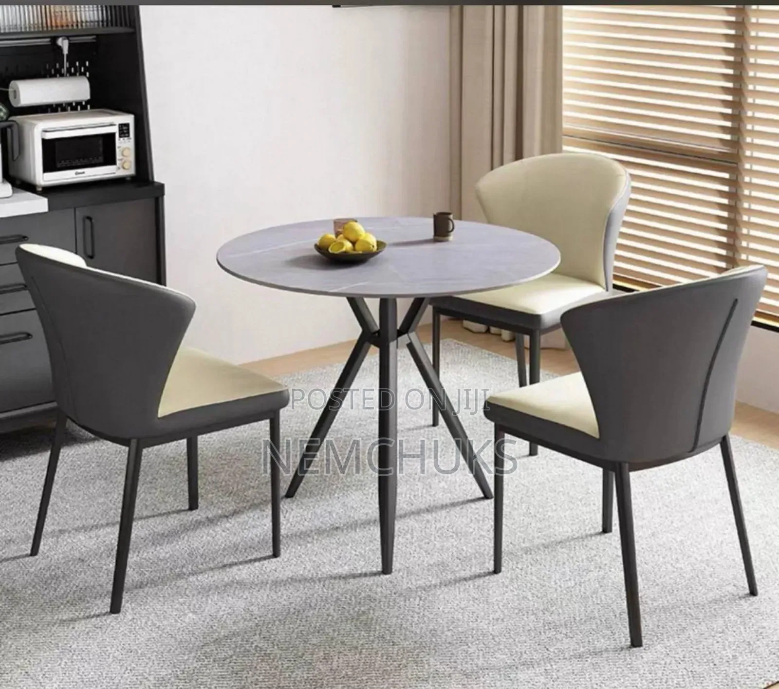 Modern 3 Seater Dining Table Set