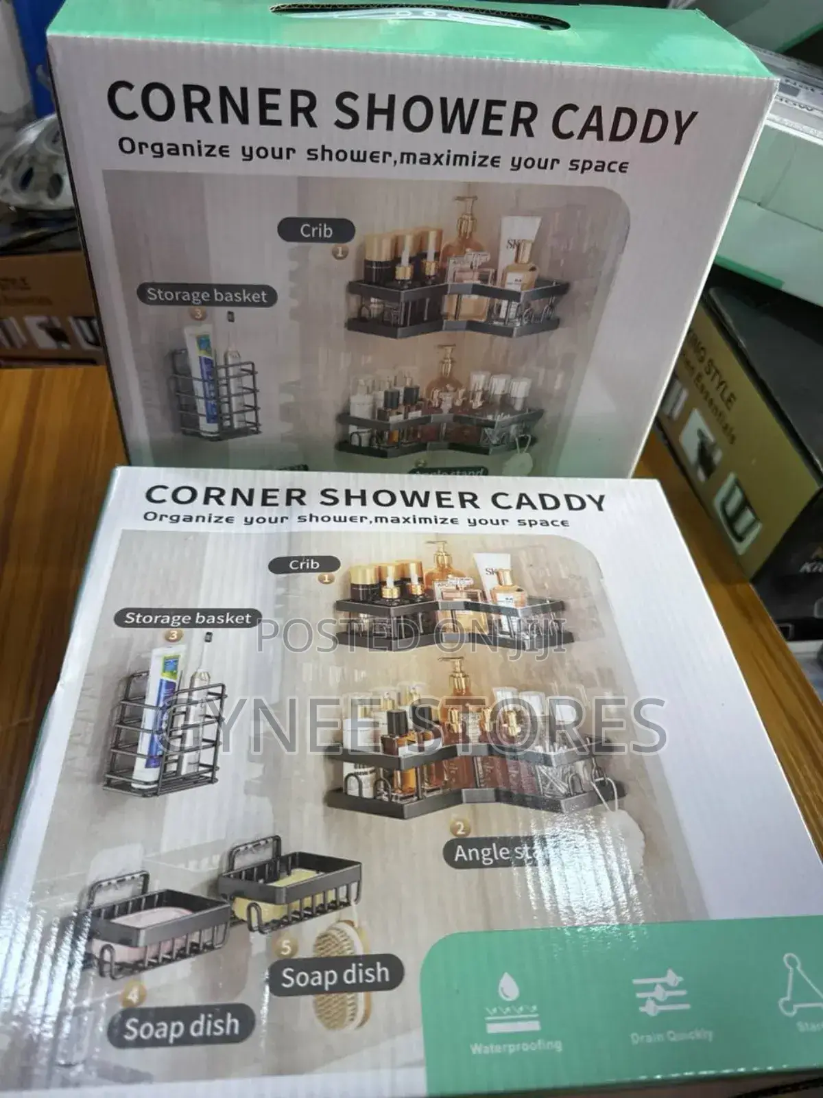 5 in 1 Corner Shower Caddy