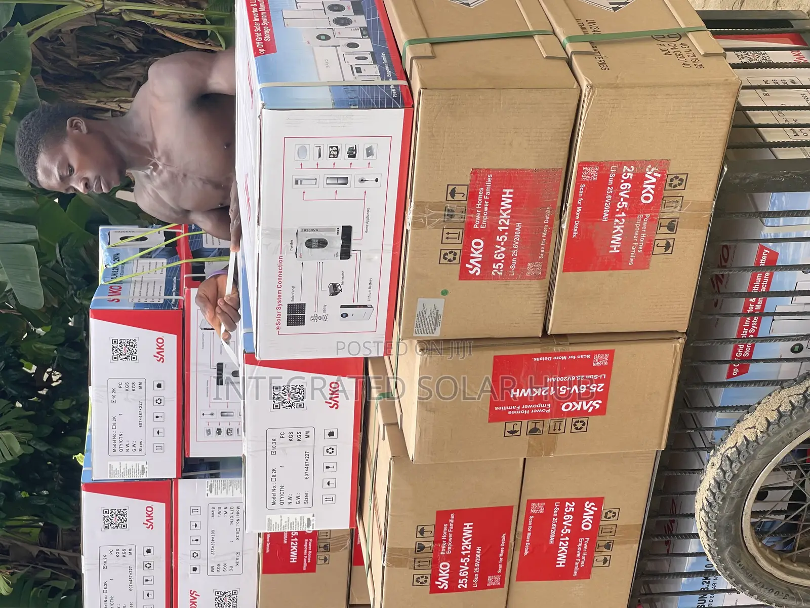 5kva 24v Sako Lithium Battery