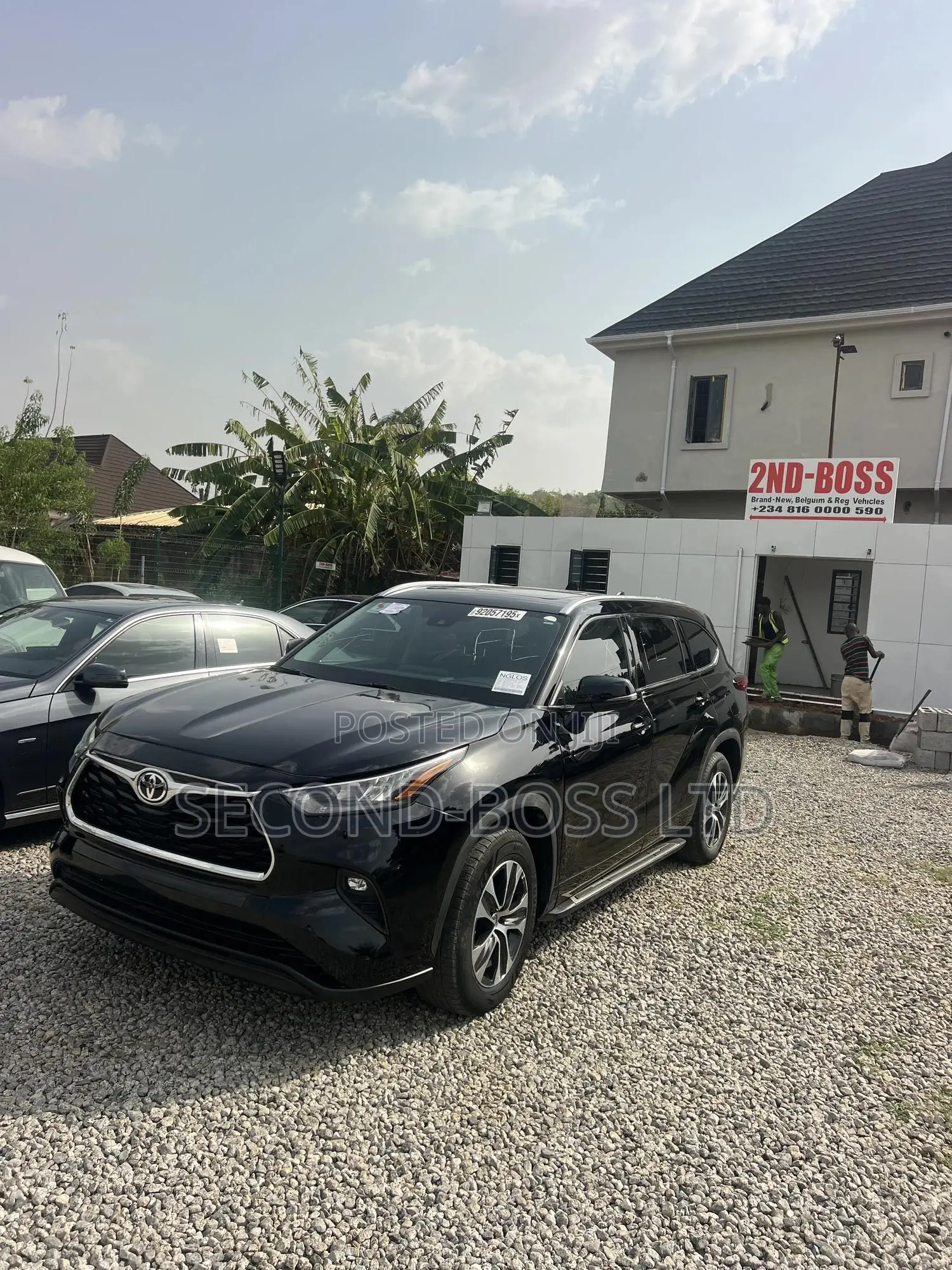 Toyota Highlander XLE 2021 Black