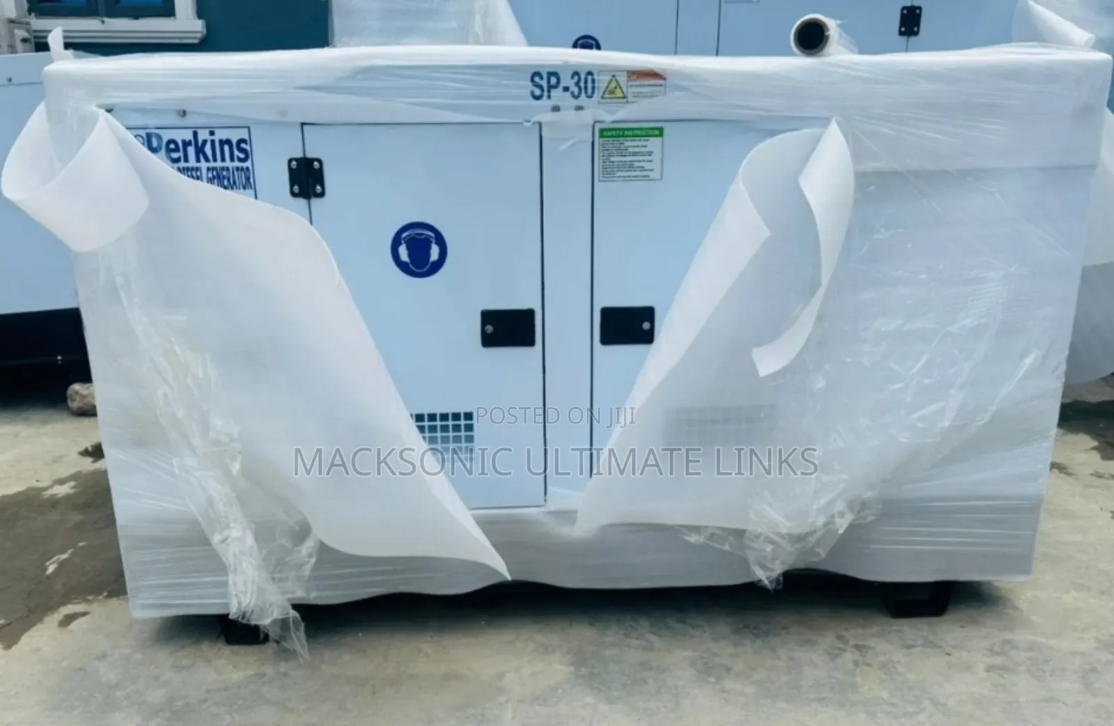 Perkins Soundproof Generator Sp30kva Powerful Perkins Engine