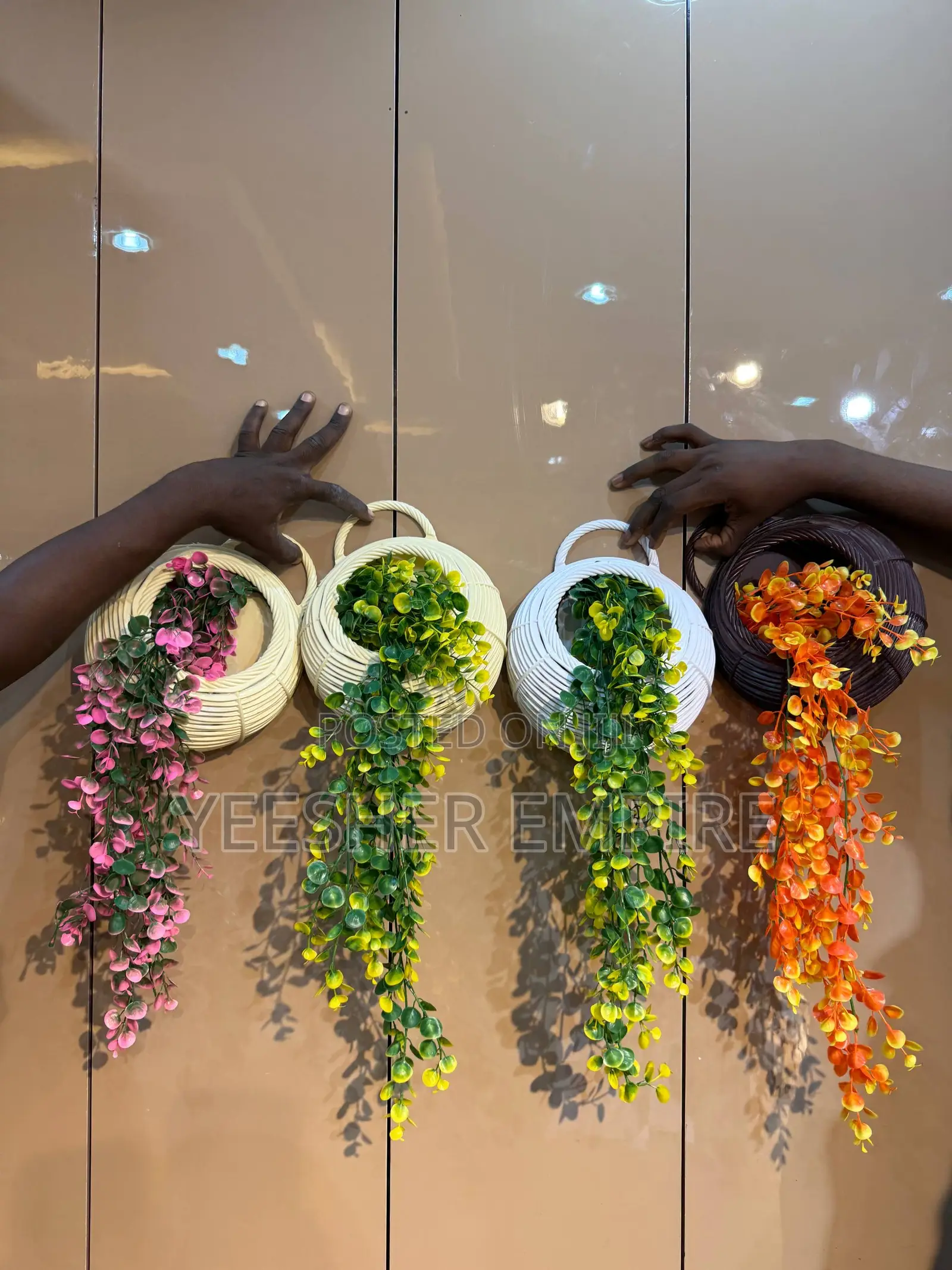 Colorful Hanging Flowers