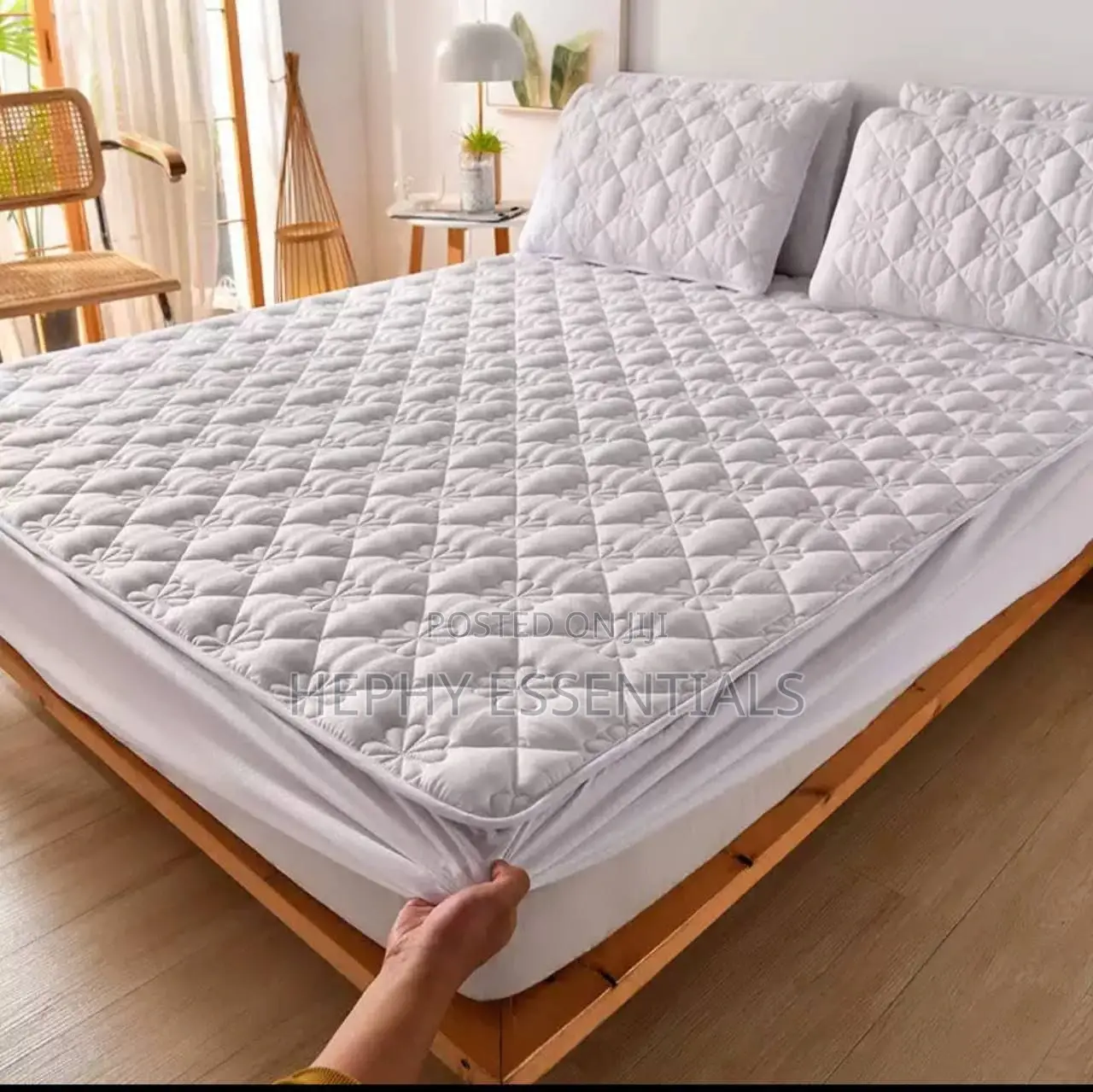 Safe Waterproof Mattress Bed Cover 6x7