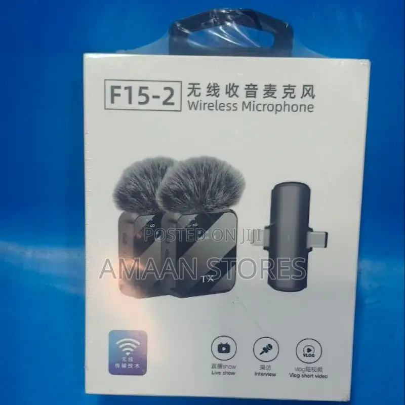 F15-2 Wireless Lapel Microphone