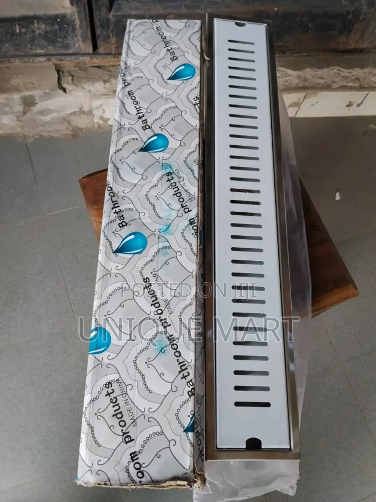 60cm Stainless Floor Drain With Non-Return Valve