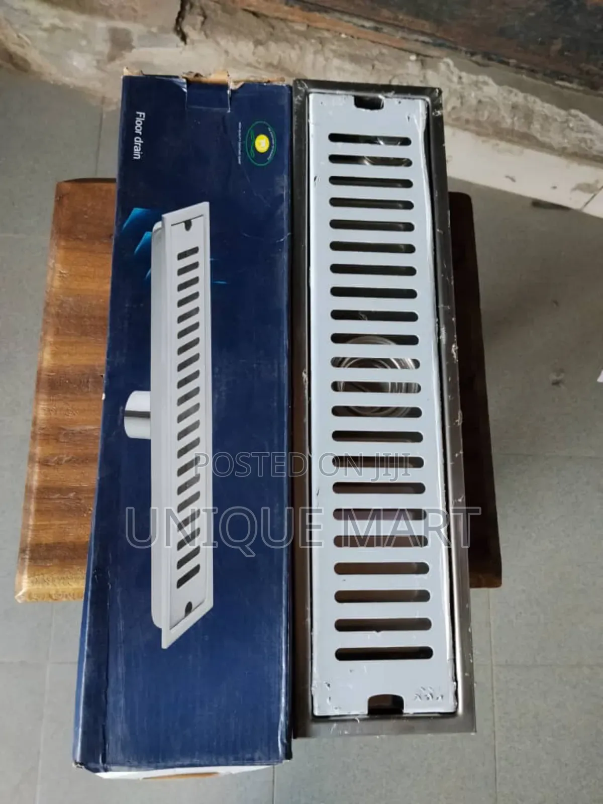 40cm Stainless Floor Drain With Non-Return Valve