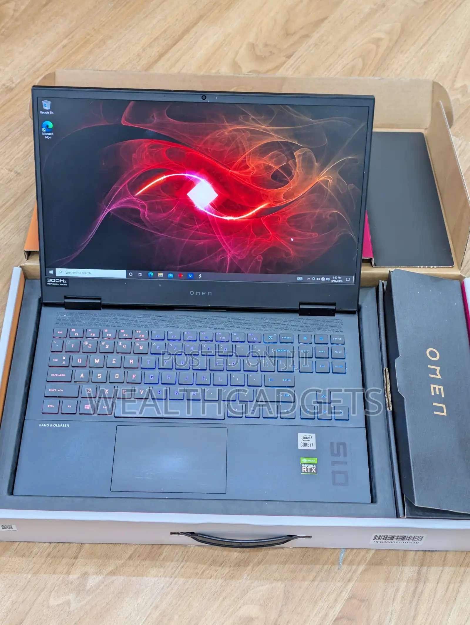 Laptop HP Omen 15 16GB Intel Core i7 SSD 512GB