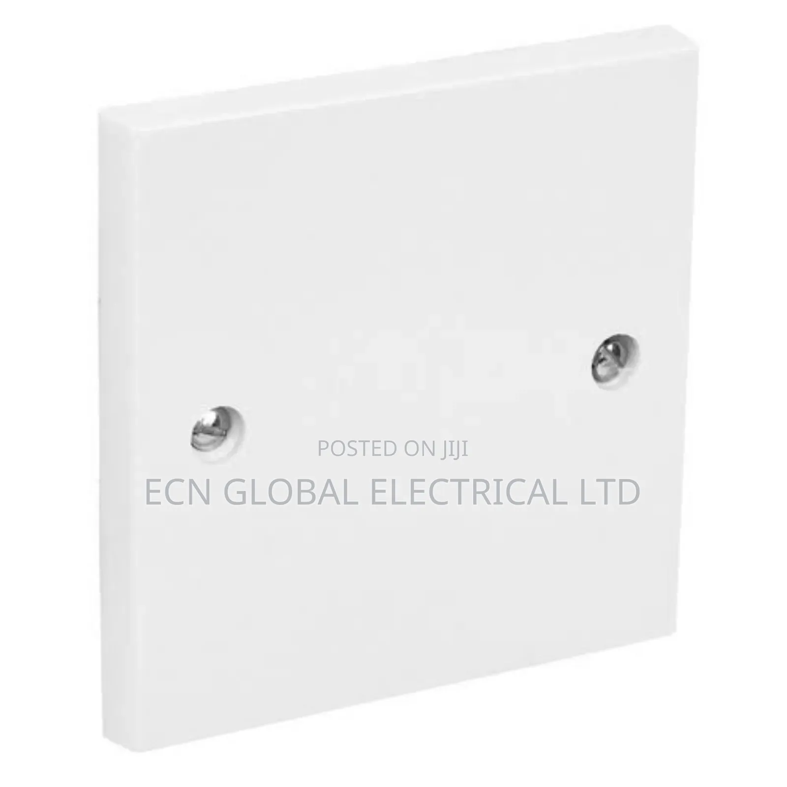 PVC 3x3 Surface Box Blank Plate Cover – Durable Electrical Cover by 10